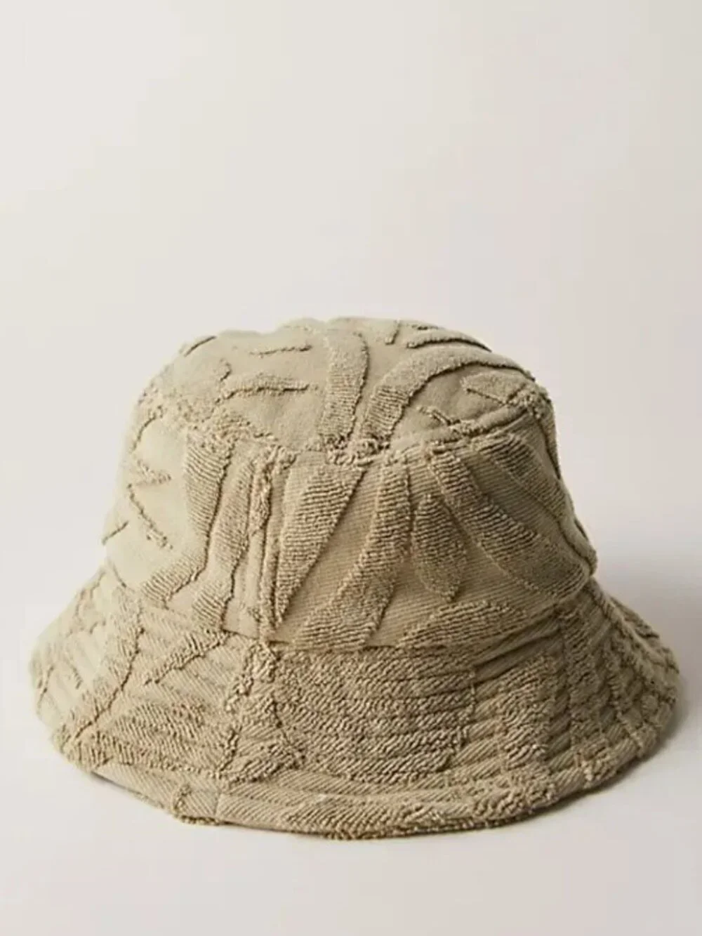 NWT Free People x Solei Solei Sundown Terry Bucket Hat in Sage